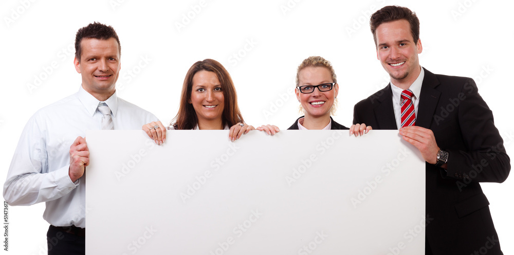 gruppe mit hinweisschild gruppe mit hinweisschild