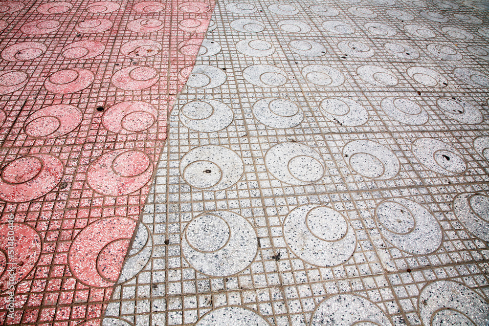 Fototapeta premium Steinfußboden