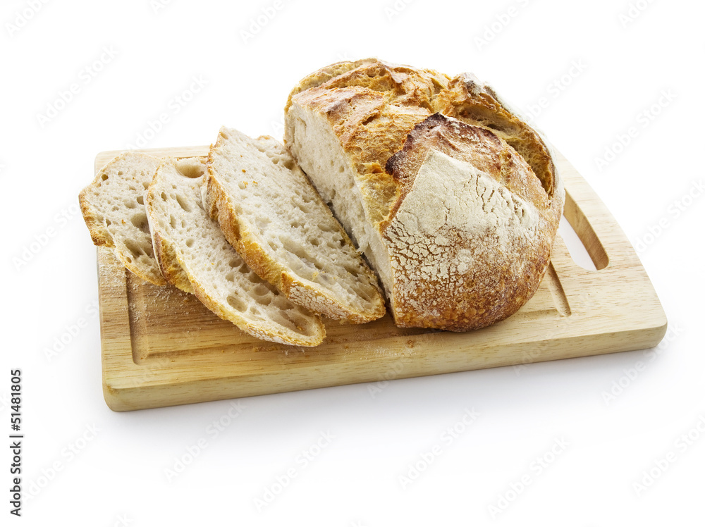 bread with CLIPPING PATH