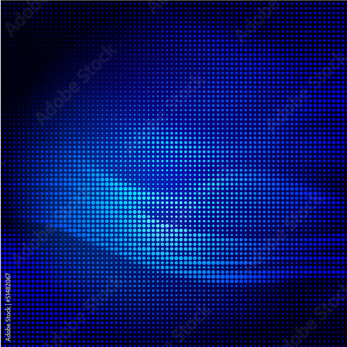 Abstract halftone lighting effects background