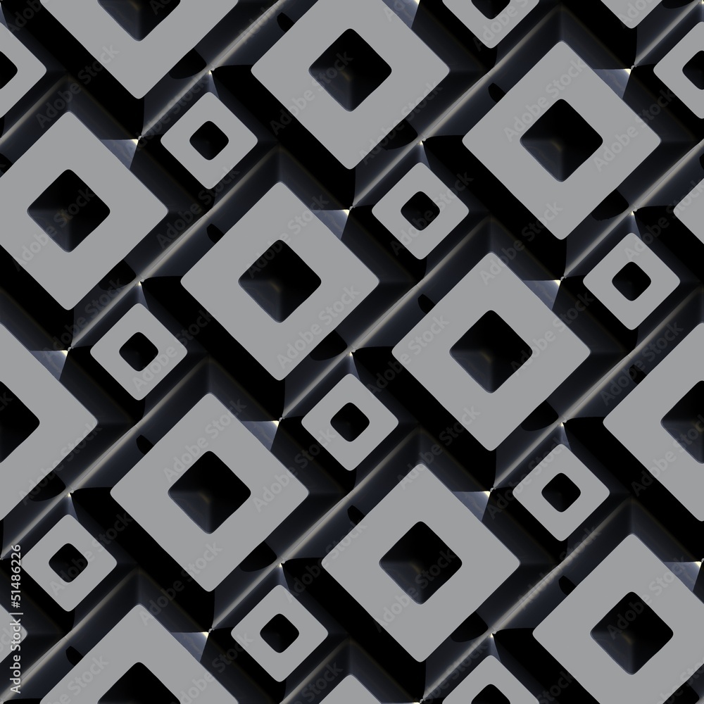 Fototapeta premium Metal pattern. Seamless texture.
