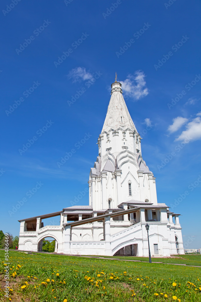 Church of the Ascension in Kolomenskoye, Moscow, Russia Church of the Ascension in Kolomenskoye, Moscow, Russia