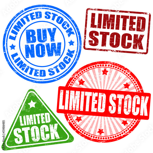 Limited stock  stamp set