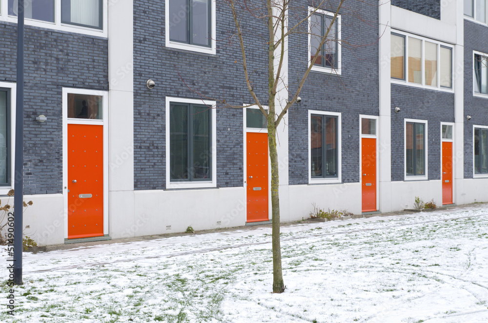 Fototapeta premium modern houses