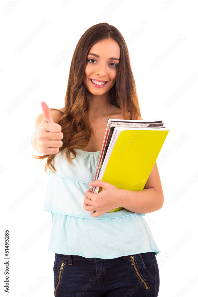 Happy student Happy student