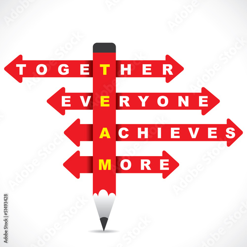 business word on red pencil with directional arrow stock vector