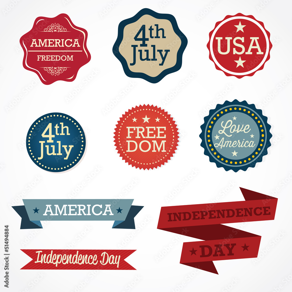 Obraz premium USA Icons