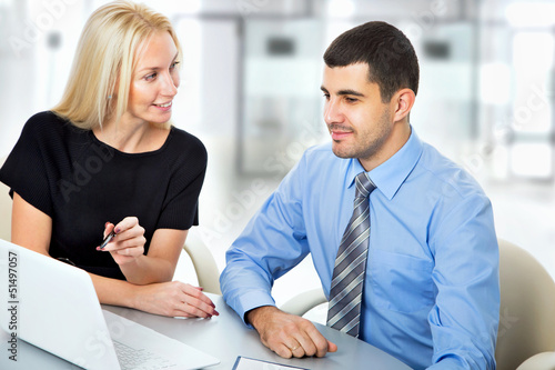 Wallpaper Mural Group of happy business people Torontodigital.ca