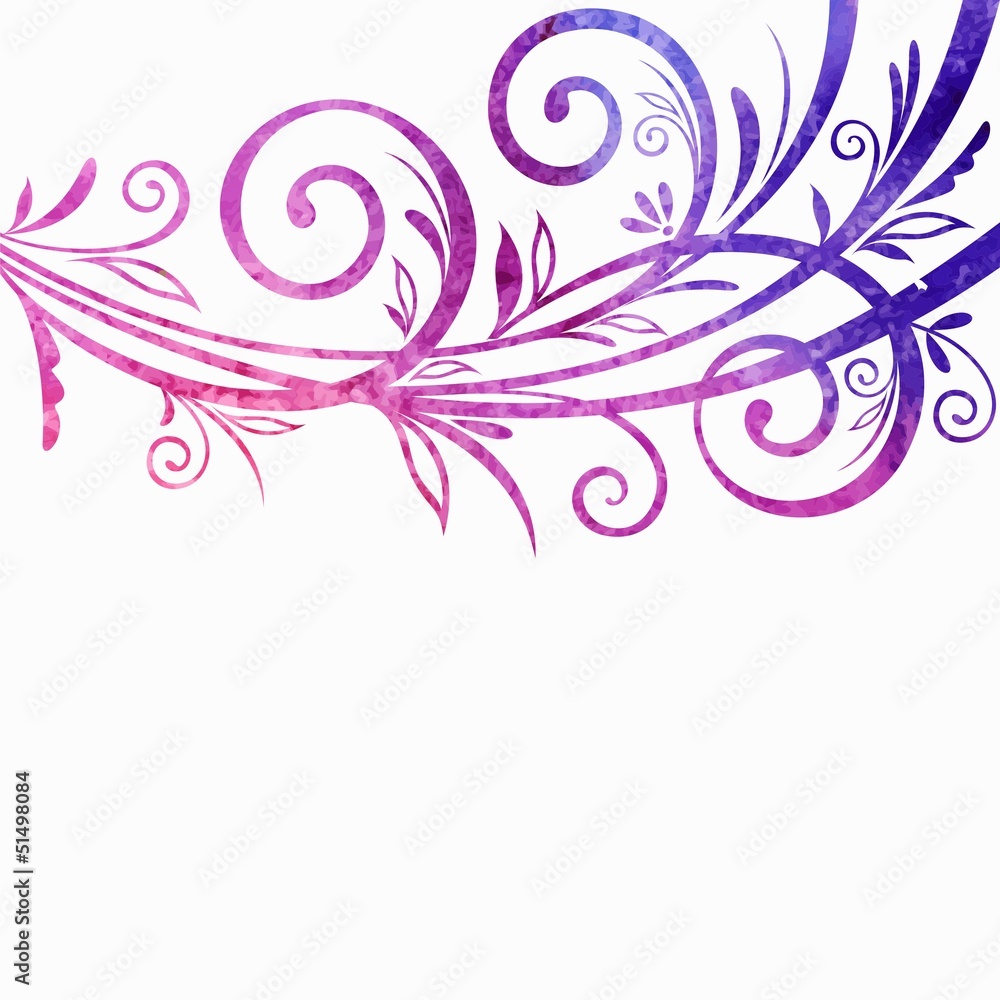 Floral element. Floral element.