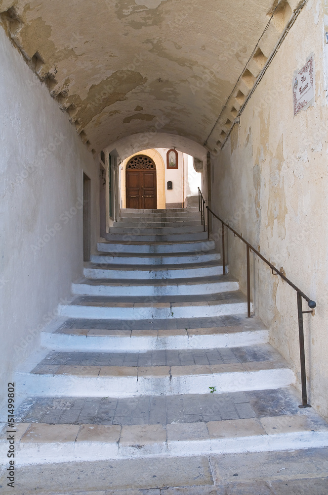 Fototapeta premium Alleyway. Castellaneta. Puglia. Italy.