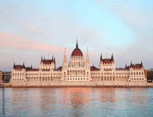 beautiful Parliament in Budapest