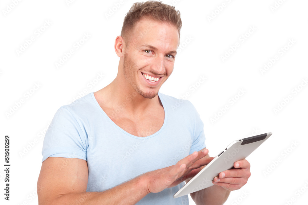 student mit tablet pc student mit tablet pc
