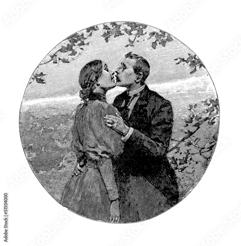 The Kiss - Le Baiser - 19th century