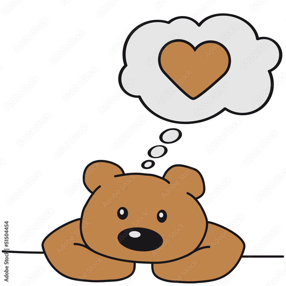Fototapeta premium Lonely Bear