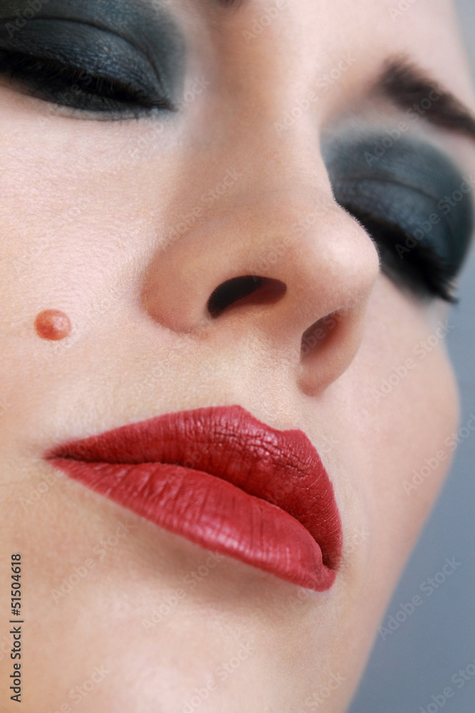 Obraz premium Seductive lips.