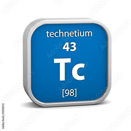 Technetium material sign