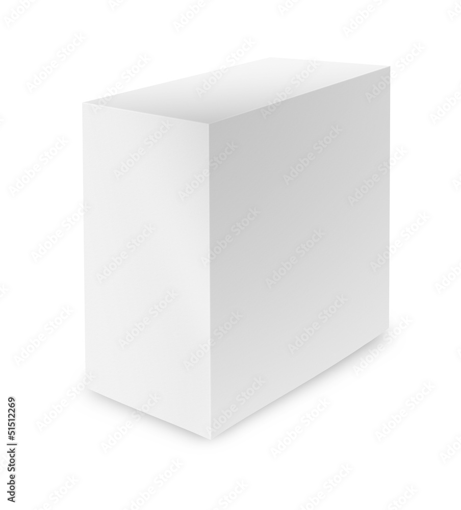 white box on white background with clipping path white box on white background with clipping path