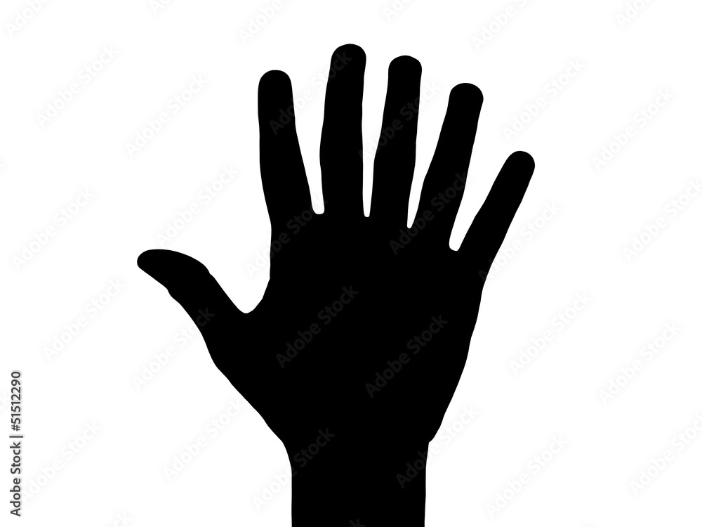 six fingers hand