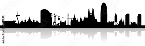 Urban Skyline of Barcelona