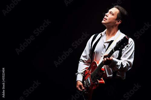 Canvas Print jazz man