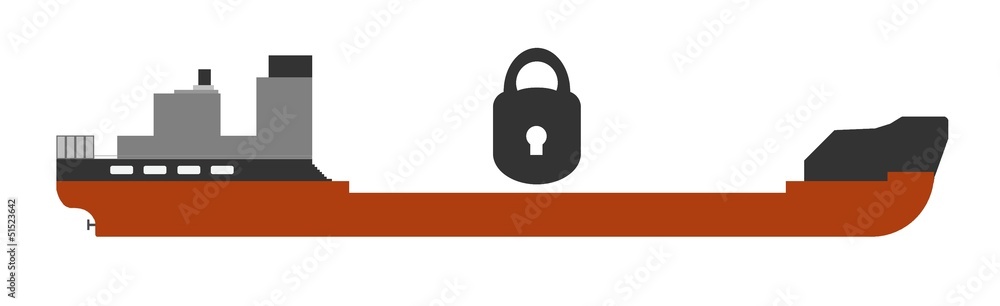 Cadenas dans un bateau cargo Cadenas dans un bateau cargo