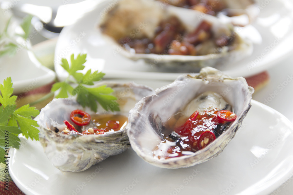 Platter Of Oysters Platter Of Oysters