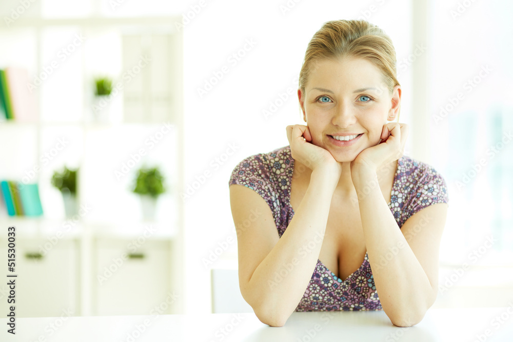 Woman at home Woman at home