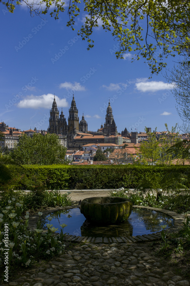 Fototapeta premium Catedral de Santiago de Compostela