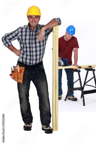 Two carpenters © auremar