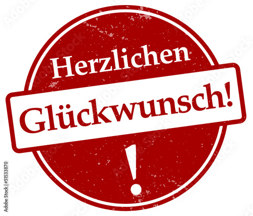 Herzlichen Glückwunsch!
