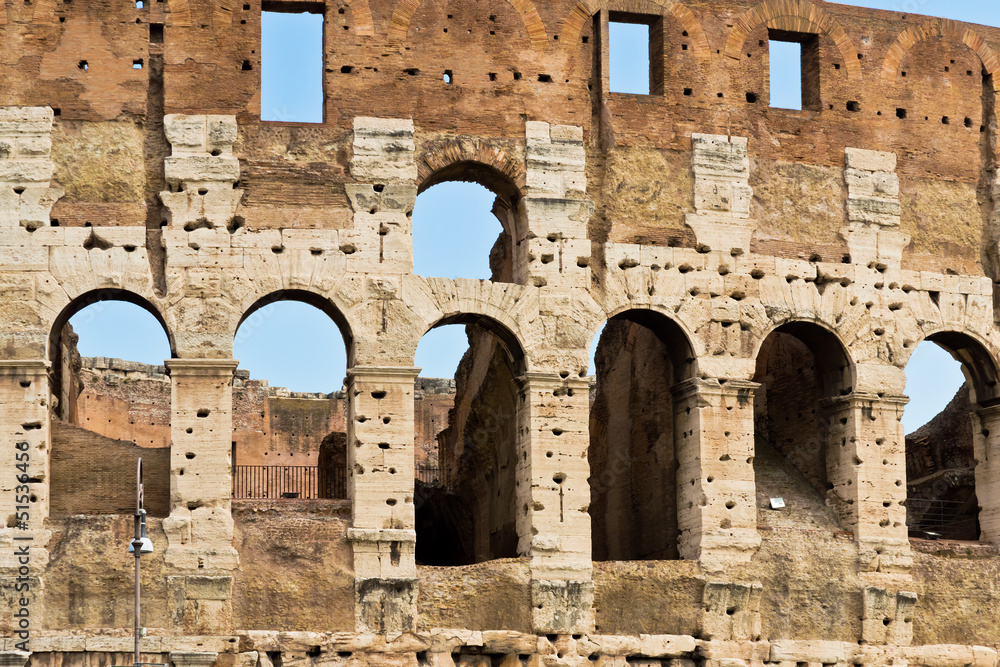 Das Colosseum in Rom