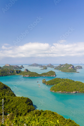 Marine Park: AngThong Marine National Park Viewpoint © studio306fotolia