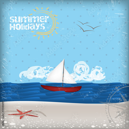 Summer Background - summer holidays