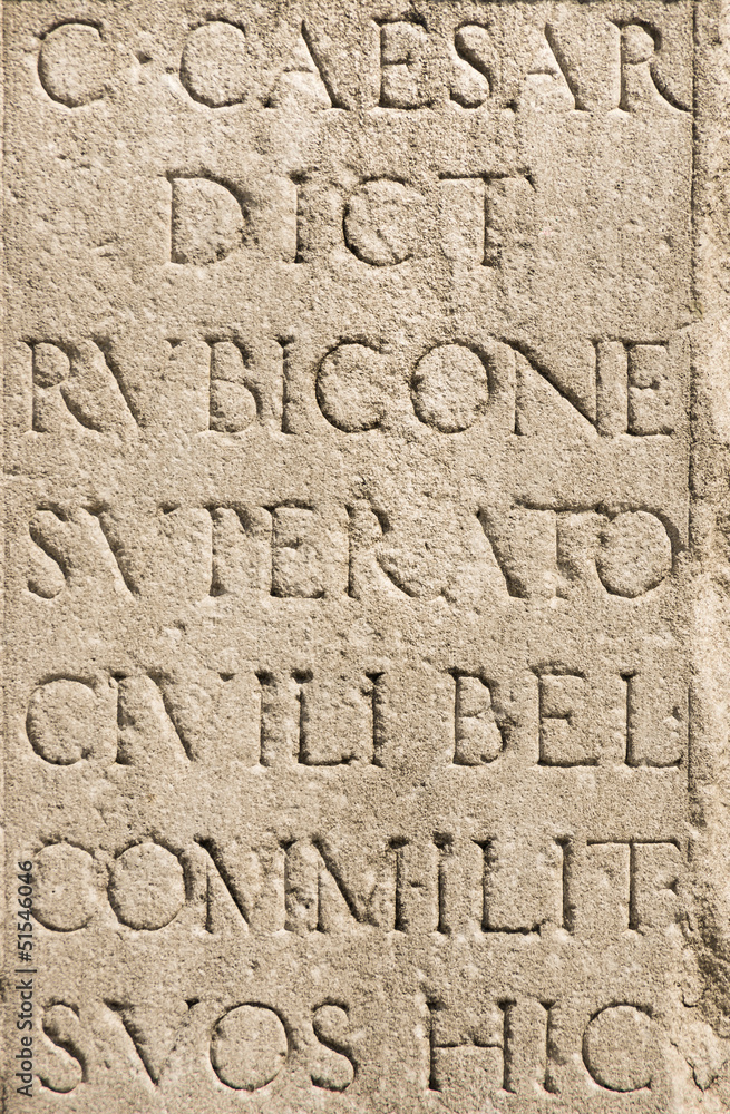 Roman Latin Letters