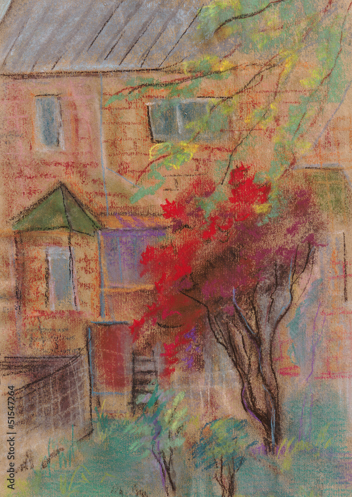 Fototapeta premium Garden in Brooklyn