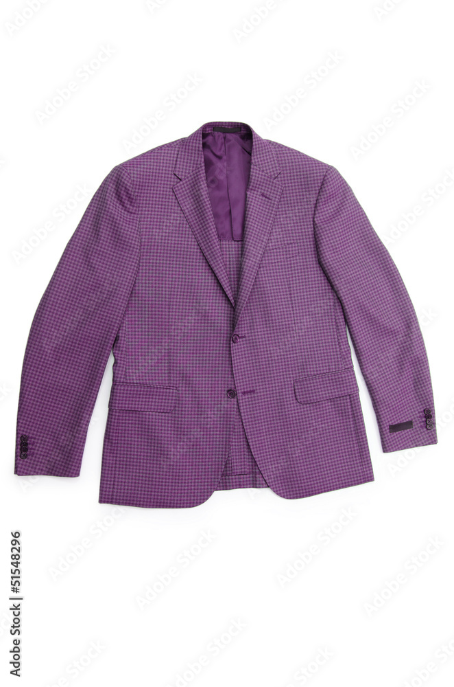 Jacket isolated on the white background Jacket isolated on the white background