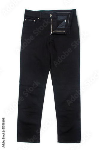 Trousers isolated on the white