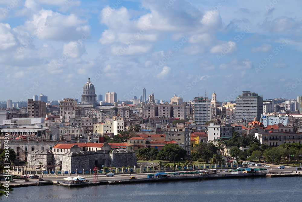 Havana cityscape, Cuba