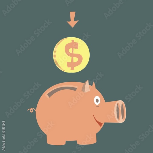 moneybox for money