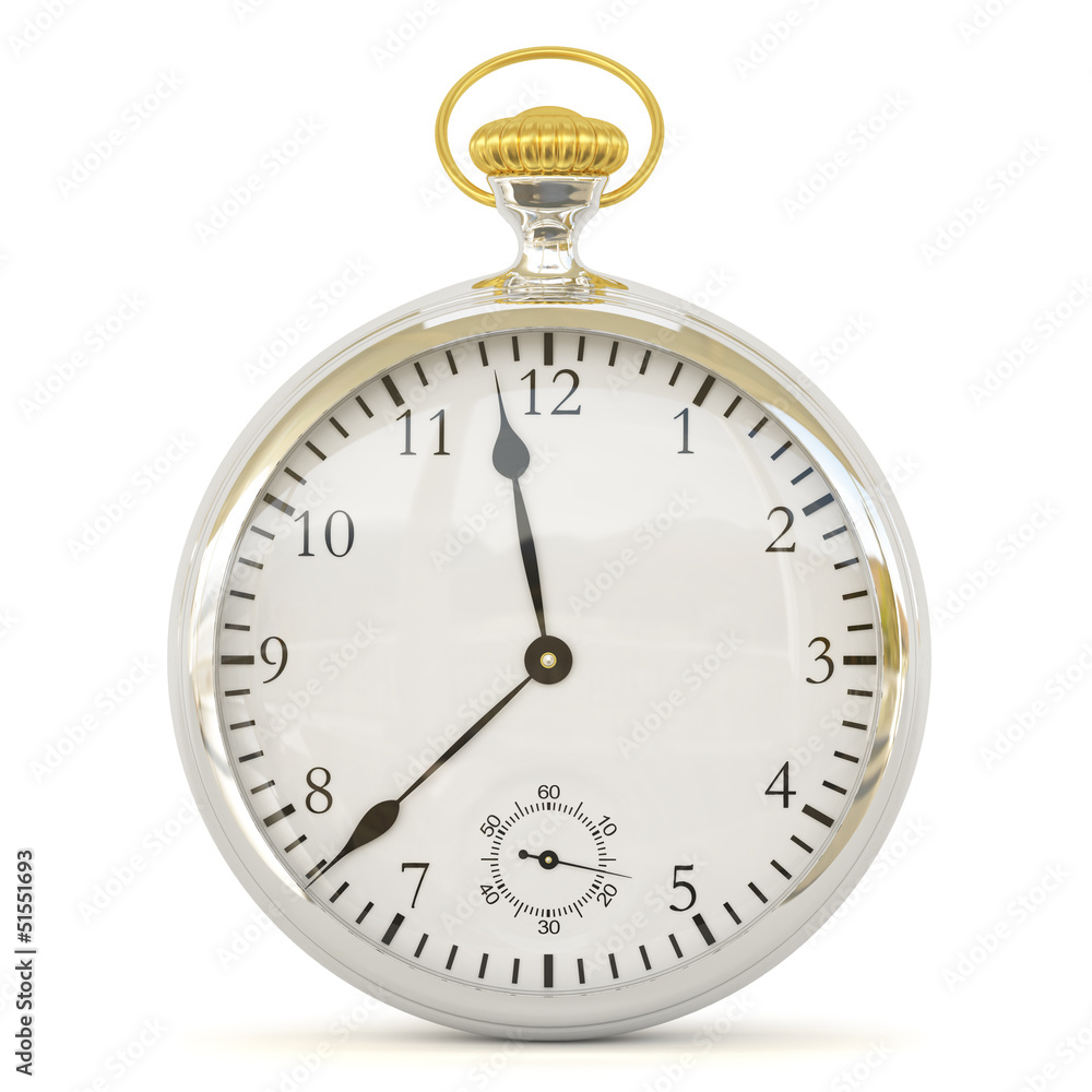 Retro clock. Retro clock.