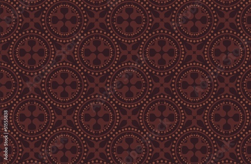 dark brown batik pattern