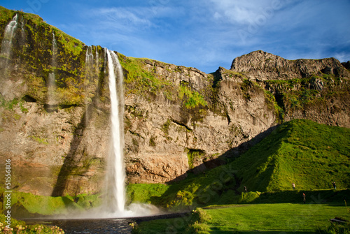 amazing waterfall in Iceland