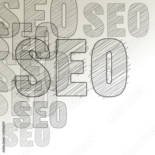 SEO Papier Weiß Bleistift Ecke