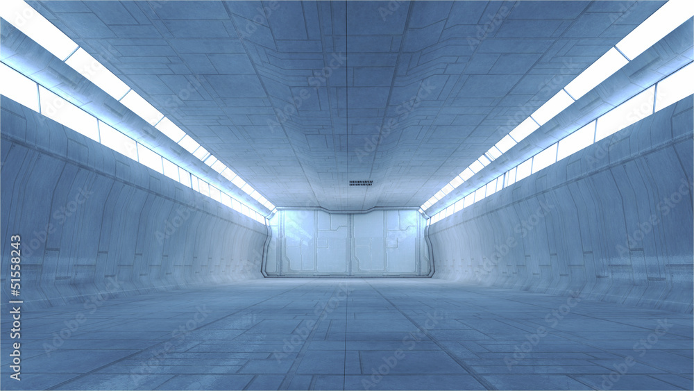 Obraz premium SCIFI interior