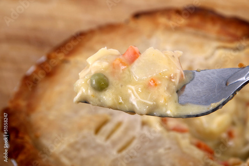 chicken pot pie photo