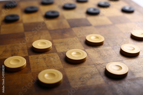 Fotografía Checkers game