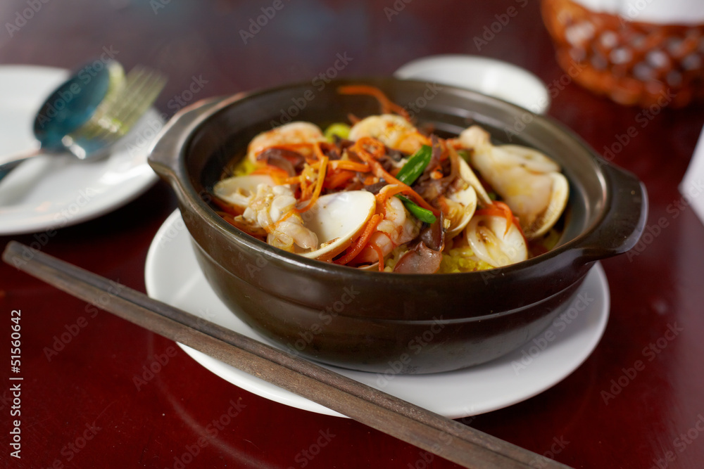 Asian seafood Asian seafood