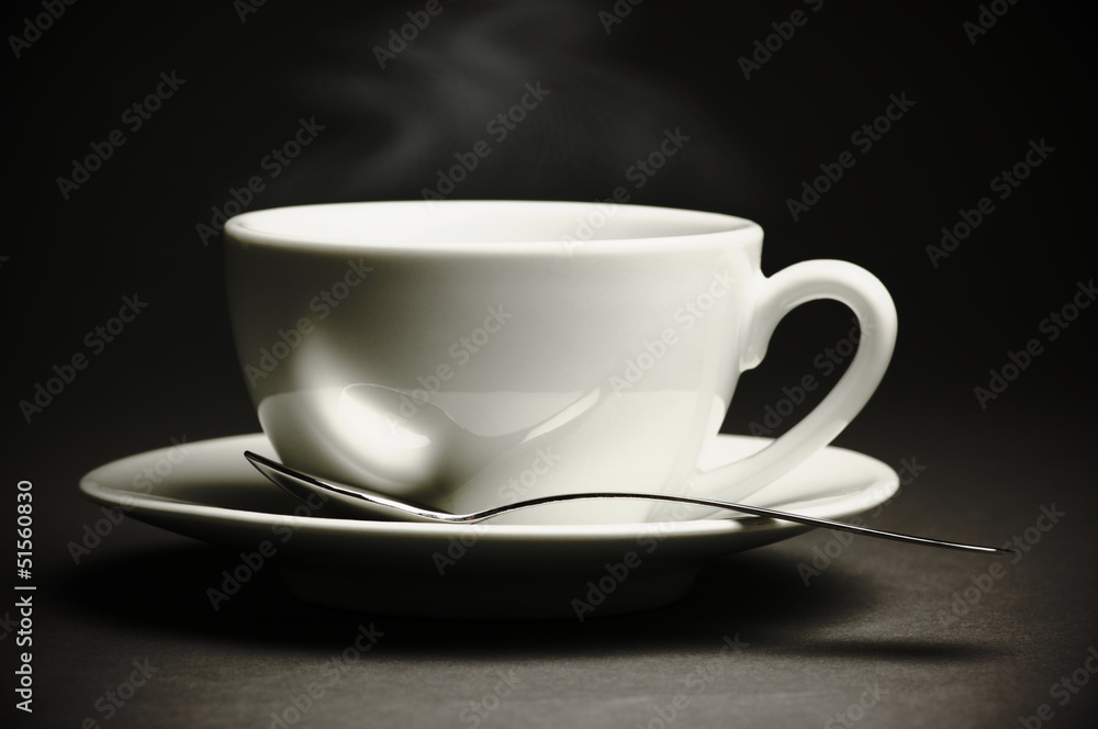 Cup of hot coffee Cup of hot coffee