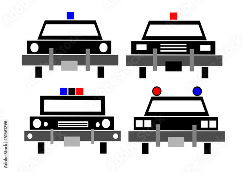 vintage police cars