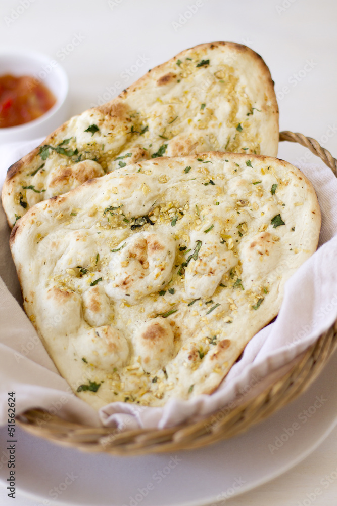 custom made wallpaper toronto digitalGarlic Naan Flatbread